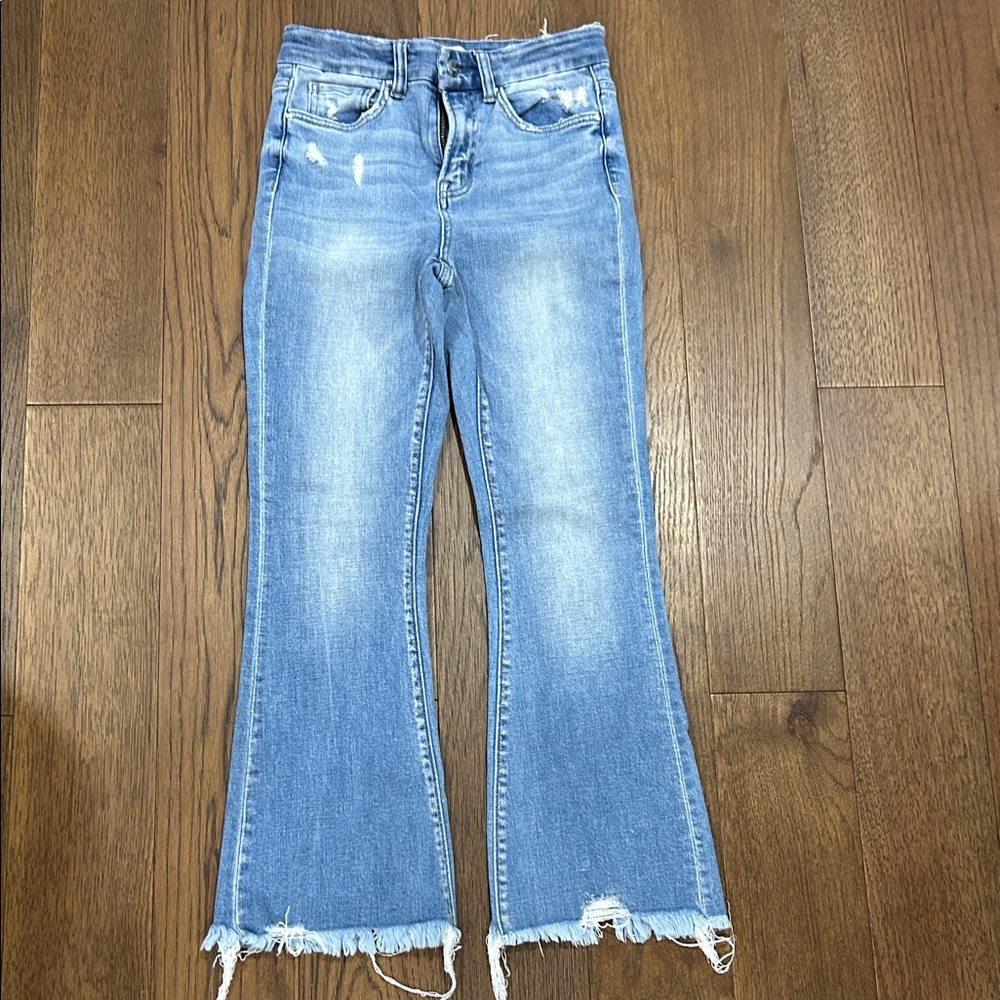 Classic Light Blue Flare Jeans